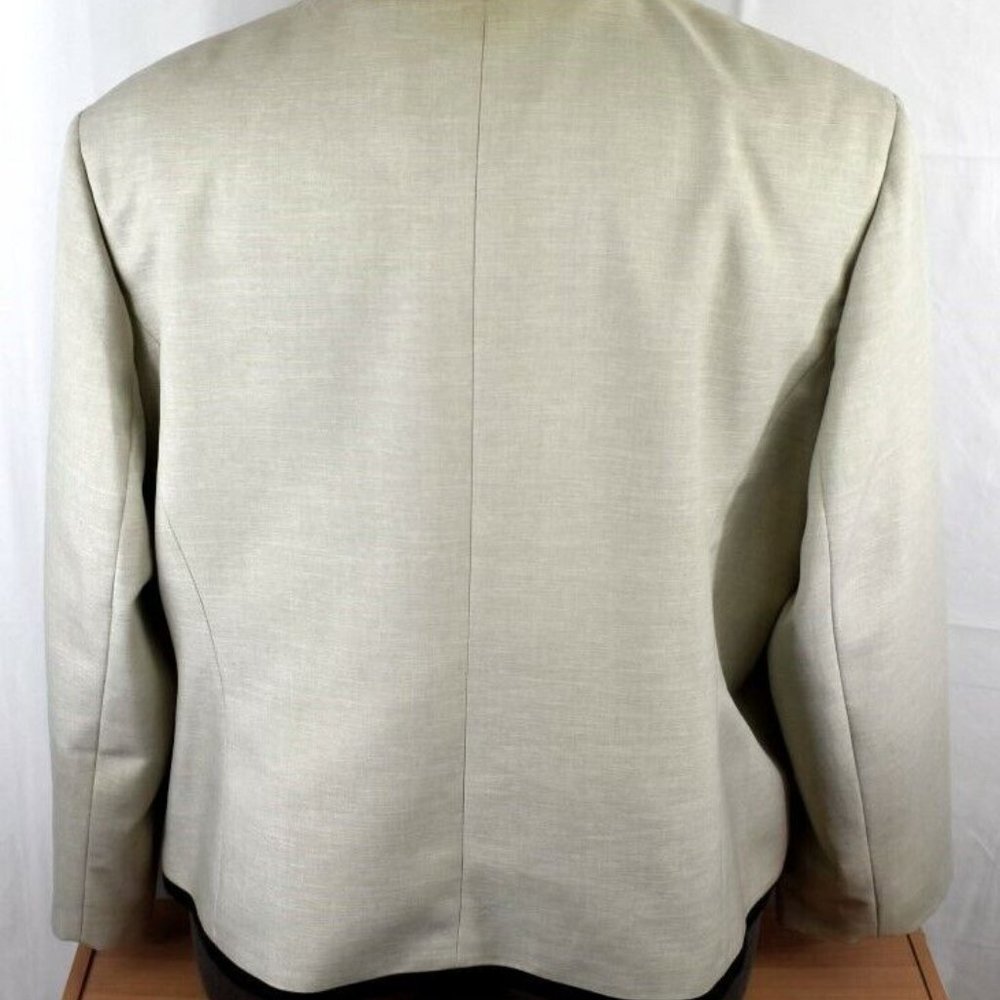 Jones Studio Separates Taupe Open Front Blazer Wi… - image 3